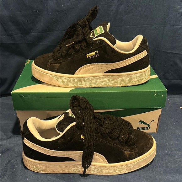 Puma Shoes - Puma- Suede XL, puma black-puma white, 6 women QS